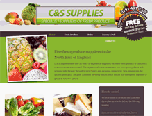 Tablet Screenshot of candssupplies.co.uk